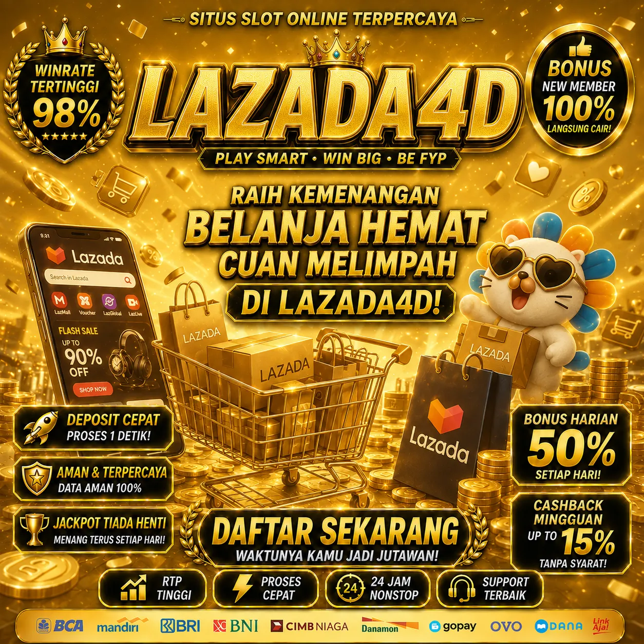 LAZADA4D Banner
